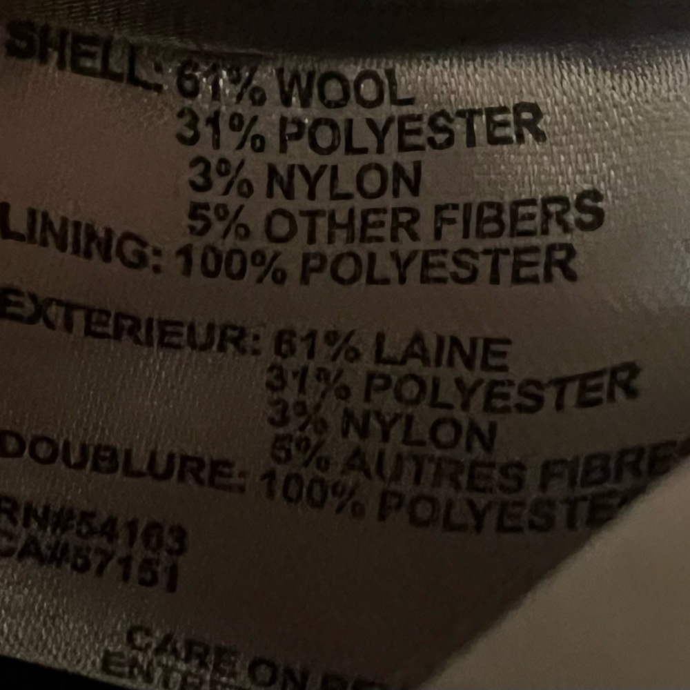 Calvin Klein Wool Coat. NWT - Picture 9 of 9